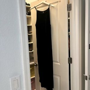 cute comfy high neck midi/maxi dress